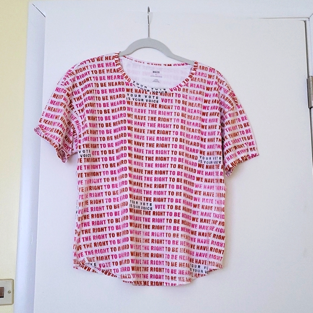 Anthropologie Patterned T-Shirt